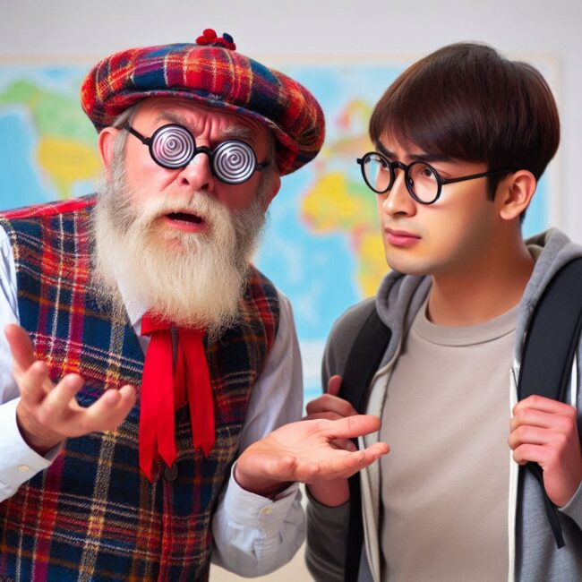 Chinese Student Confused by Colloquial English!